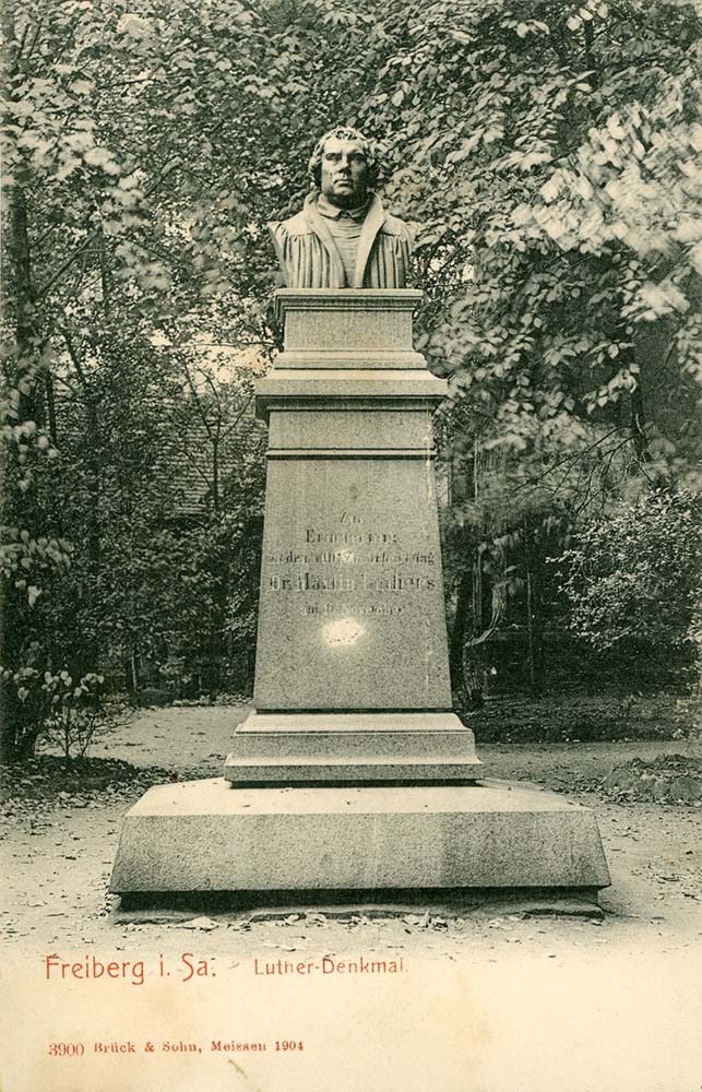 Freiberg. Luther Denkmal, 1903