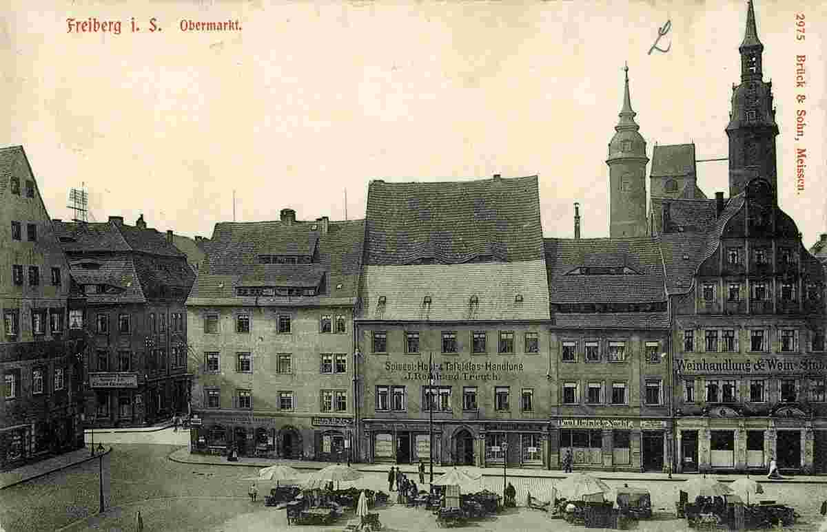 Freiberg. Obermarkt, 1903