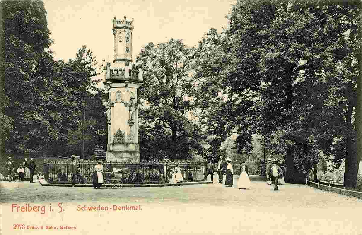 Freiberg. Schweden-Denkmal, 1903