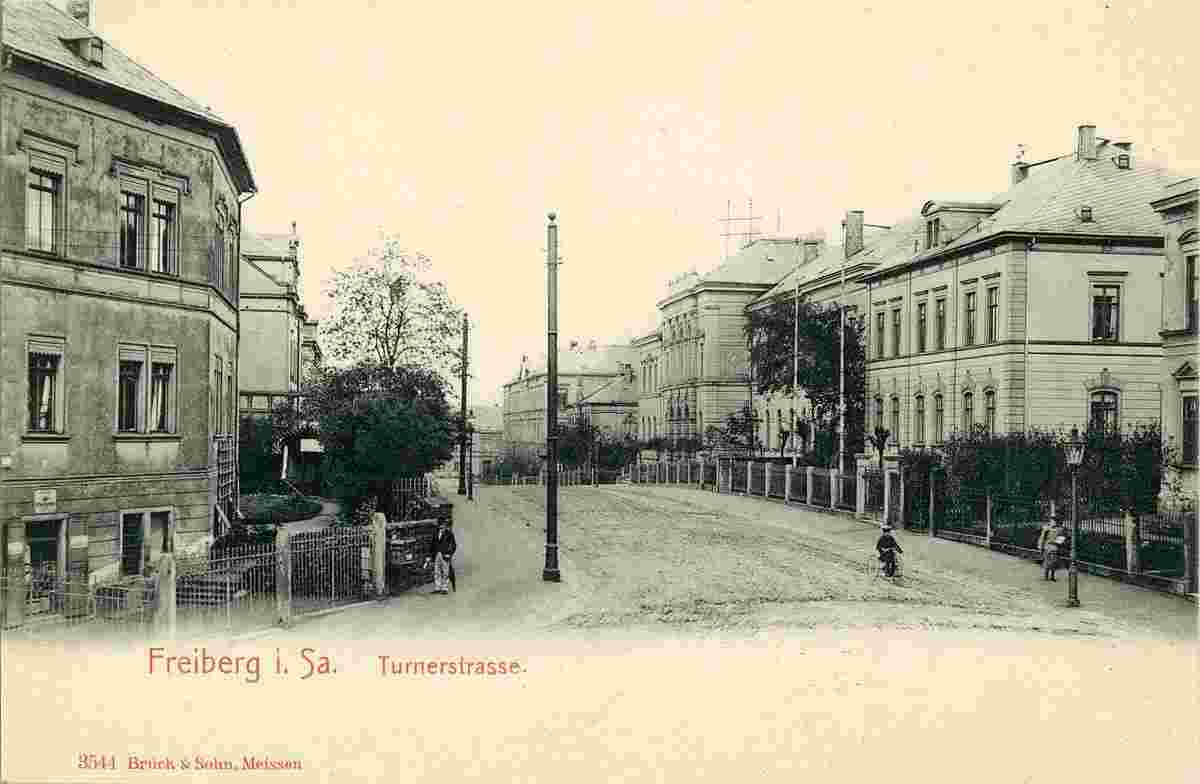 Freiberg. Turnerstraße, 1903