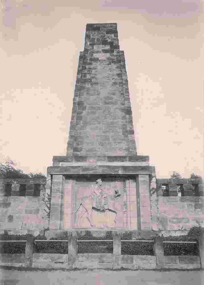 Freital. Deuben - König-Albert-Denkmal (Windbergdenkmal), 1919