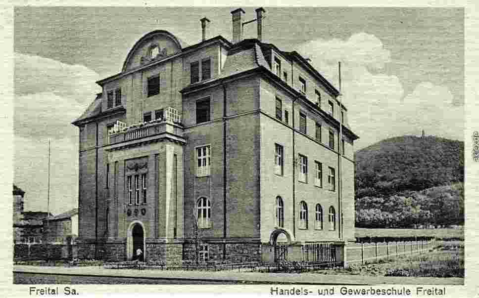 Freital. Handels- und Gewerbeschule, 1924