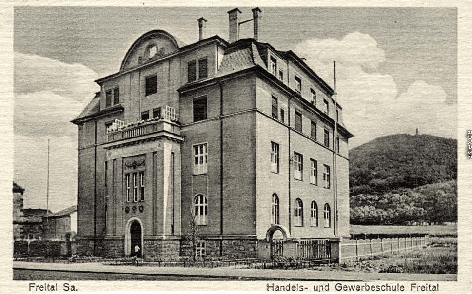 Freital. Handels- und Gewerbeschule, 1924