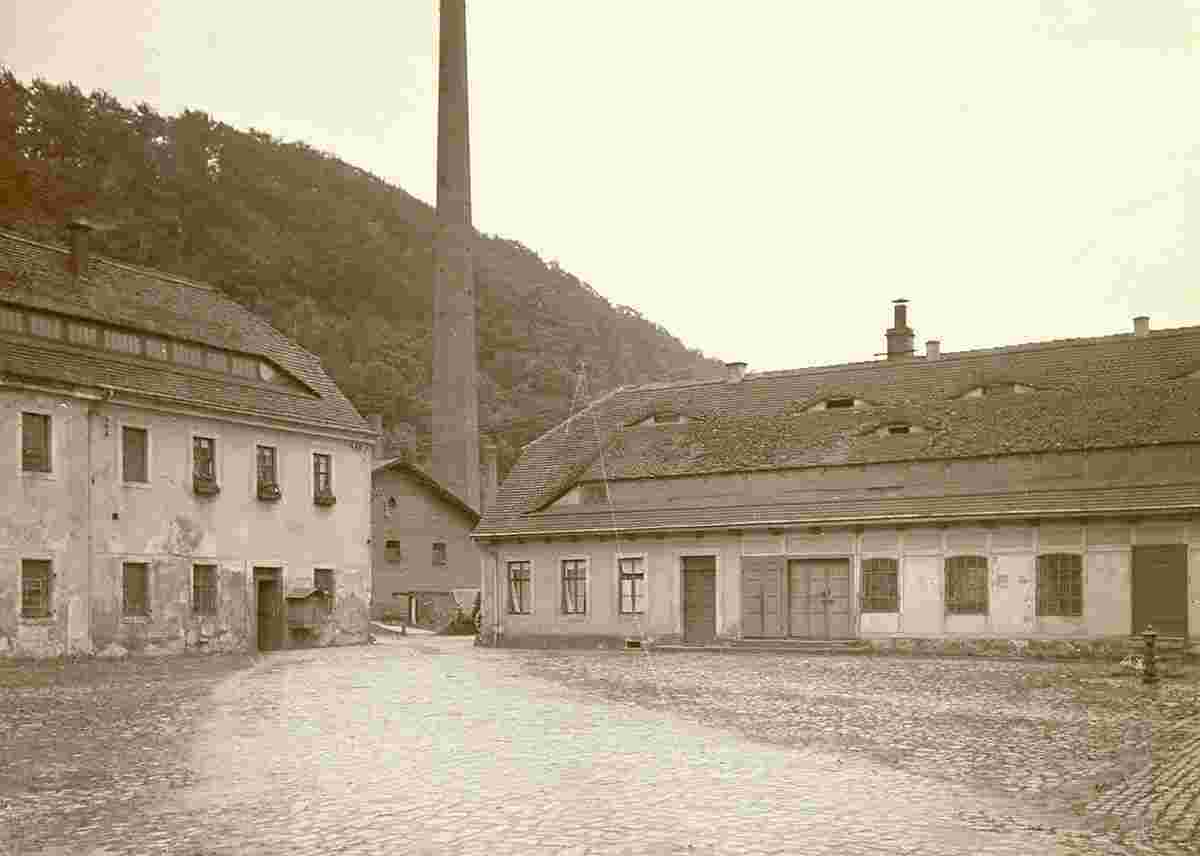 Freital. Potschappel - Römersche Schmelztiegelwerk, 1928