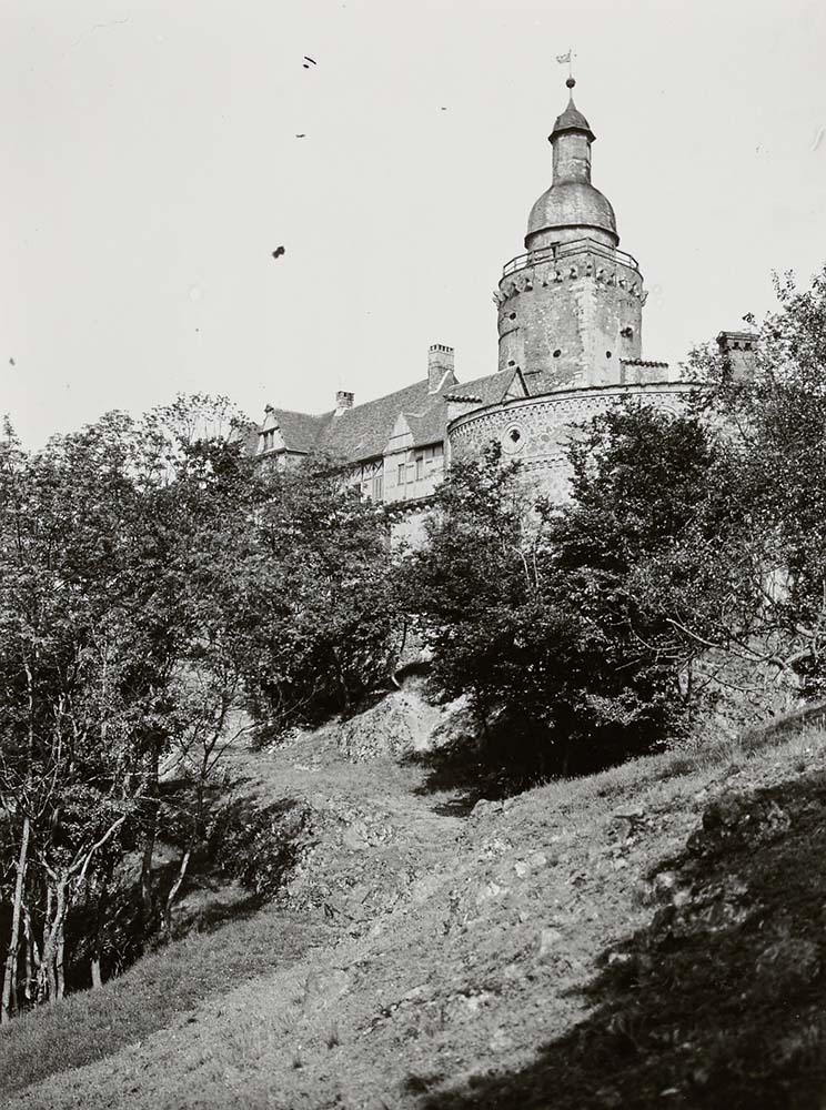 Falkenstein (Harz). Burg Falkenstein (um 1120), 1917