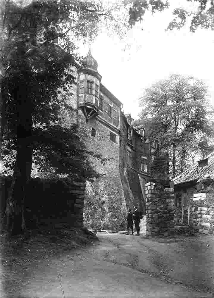 Falkenstein. Burg Falkenstein (um 1120), 1910-1944