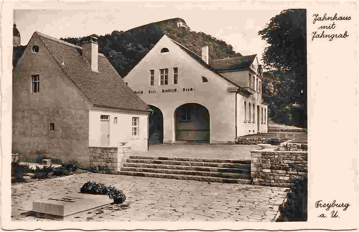 Freyburg. Haus Friedrich Ludwig Jahn und Jahn's Grabstätte, 1930