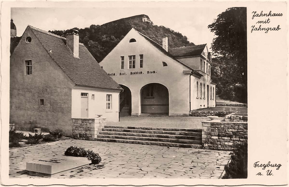 Freyburg (Unstrut). Haus Friedrich Ludwig Jahn und Jahn's Grabstätte, 1930