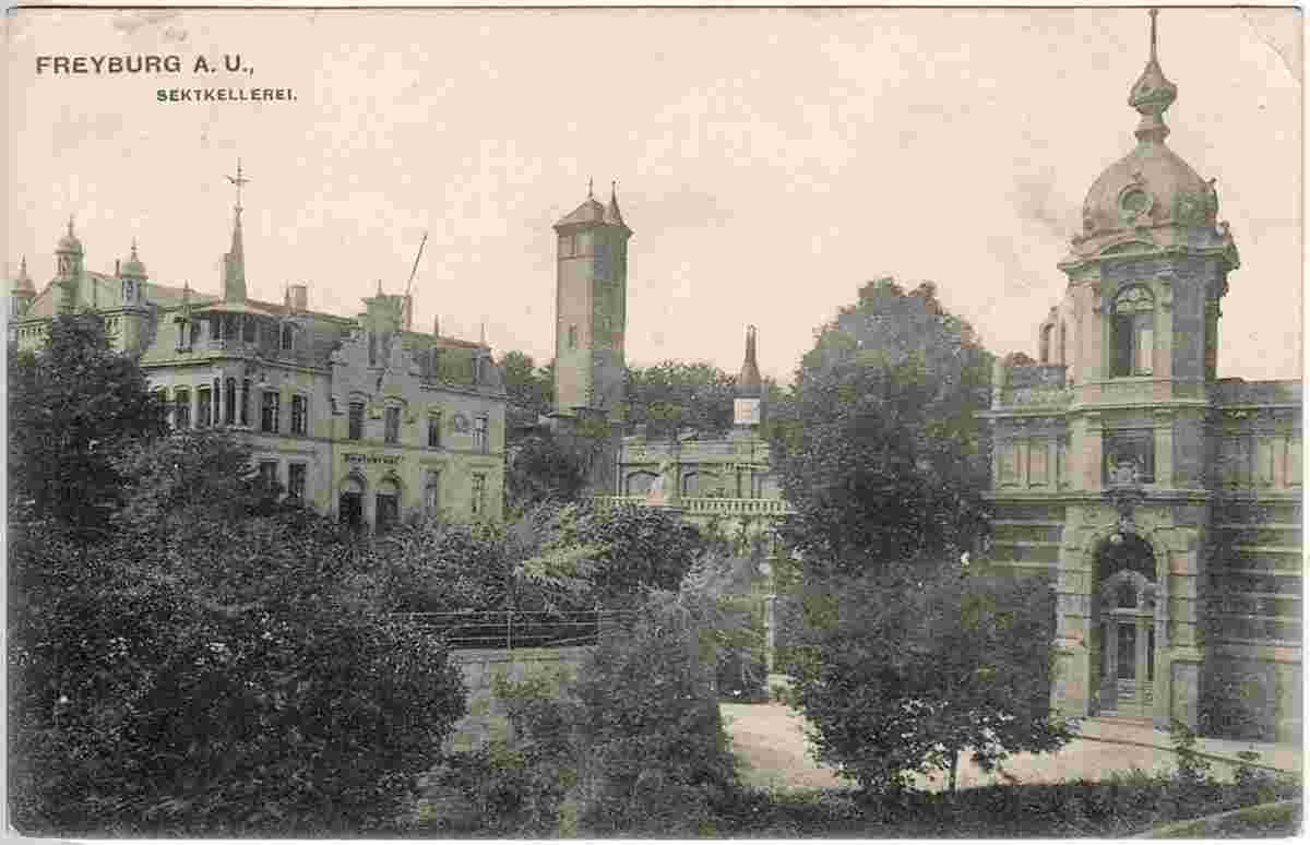 Freyburg. Rotkäppchen, Sektkellerei, 1907
