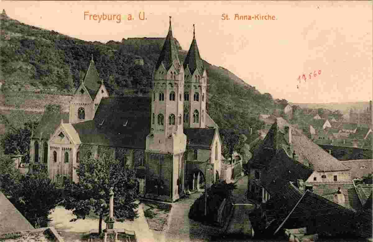 Freyburg. St Anna Kirche, 1913