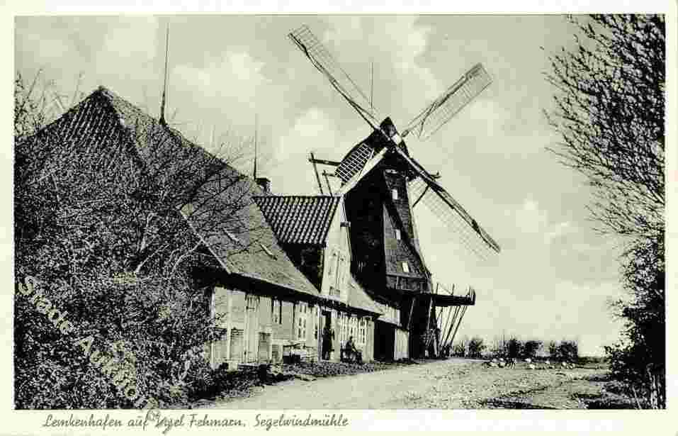 Fehmarn. Windmühle, Mühlenmuseum
