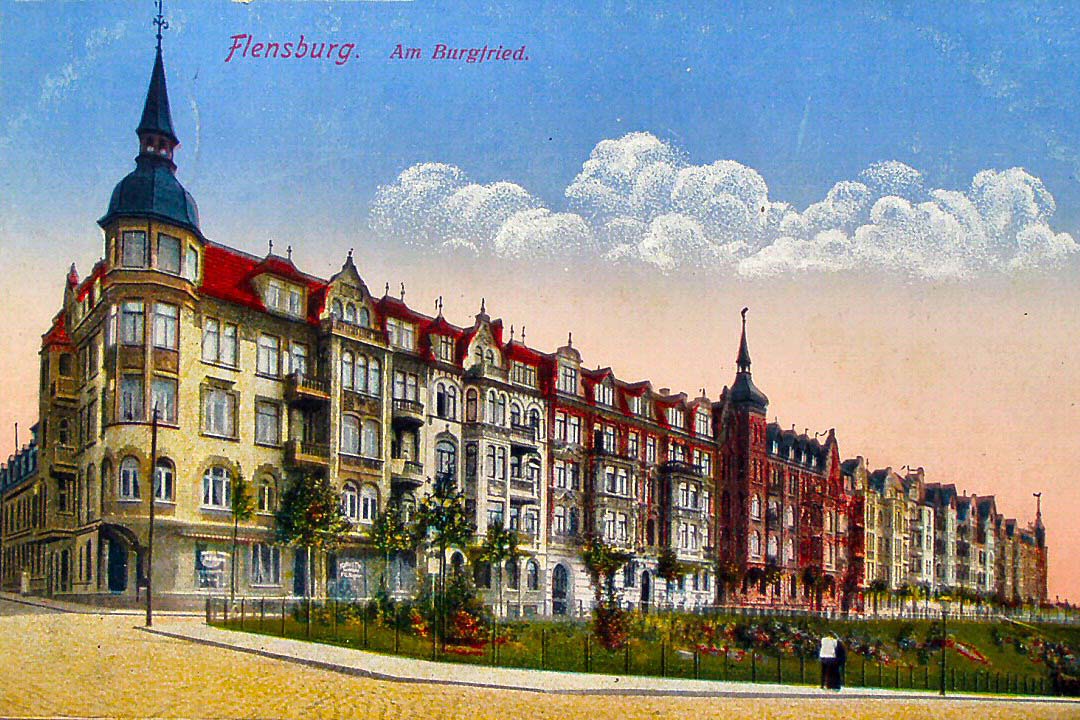 Flensburg. Am Burgfried, 1916