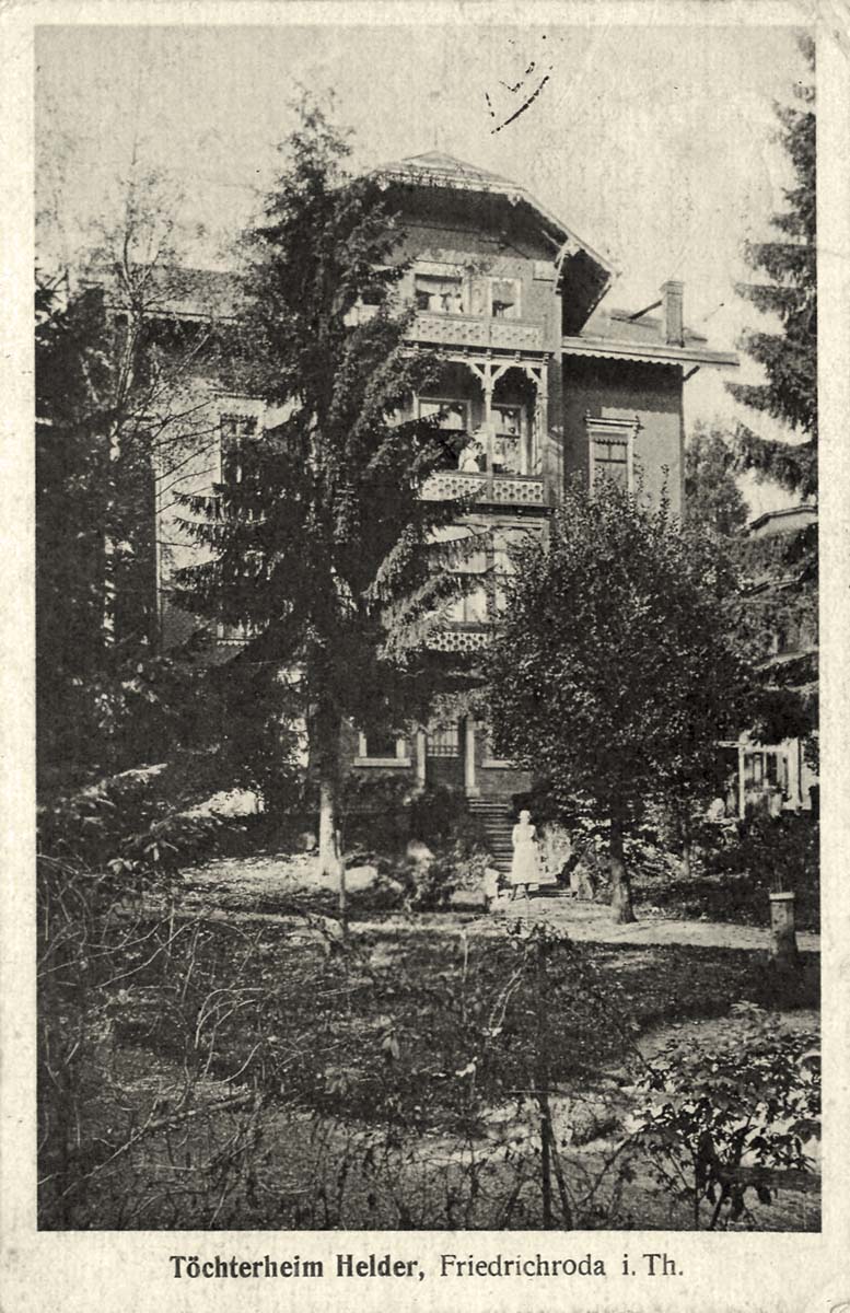 Friedrichroda. Töchterheim Helder, 1923