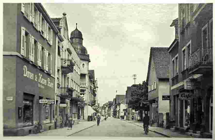 Gaggenau. Hauptstraße, um 1940