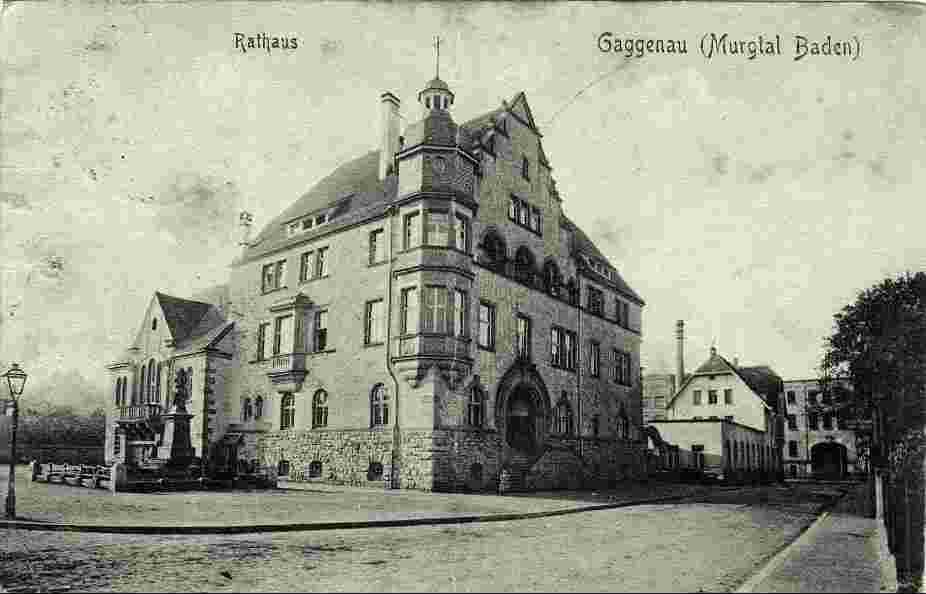 Gaggenau. Rathaus, 1920