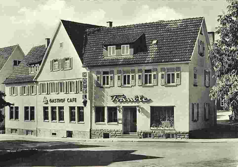 Gerlingen. Gasthof-Cafe 'Träuble'
