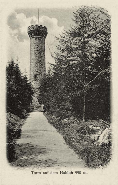 Gernsbach. Turm auf dem Hohloh