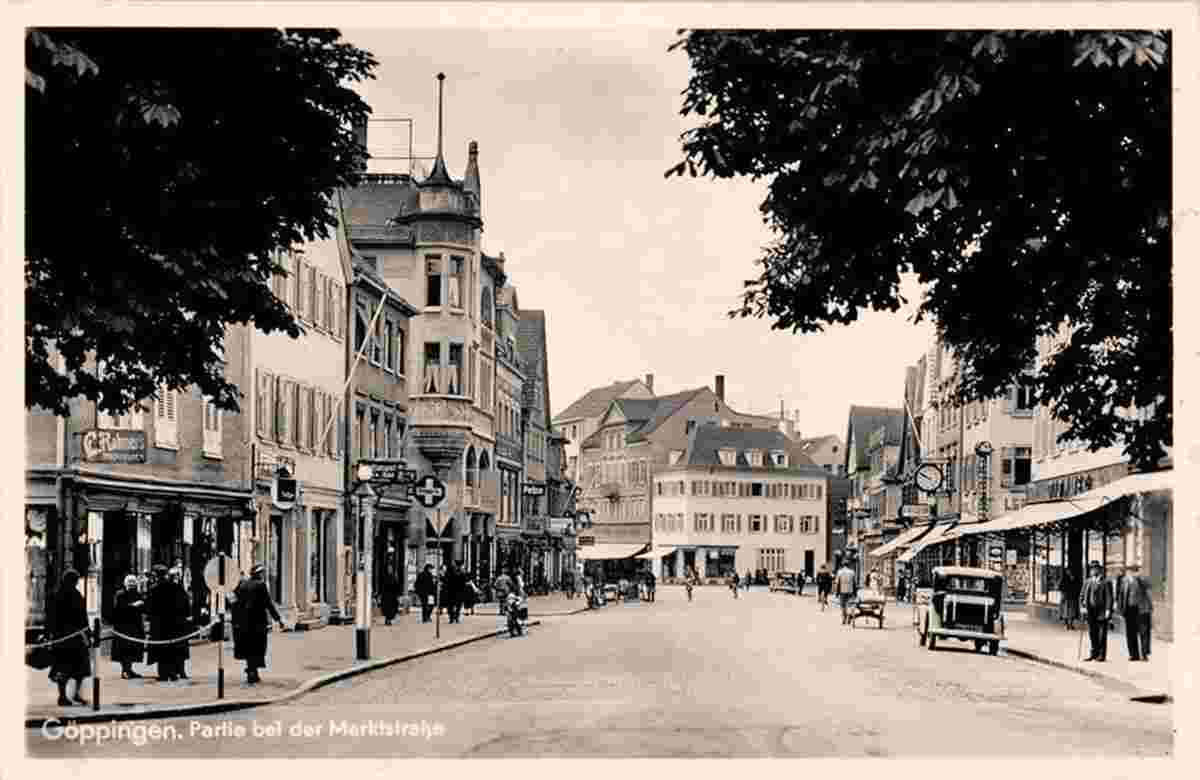 Göppingen. Marktstraße, 1941
