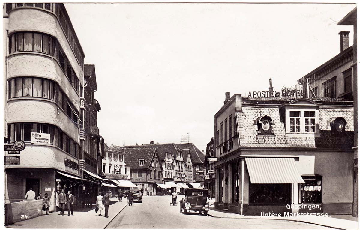 Göppingen. Untere Marktstraße, 1934