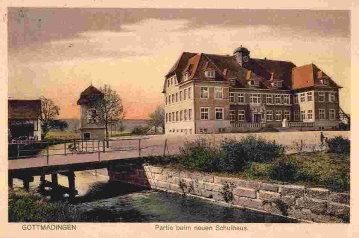 Gottmadingen. Neue Schulhaus, 1931