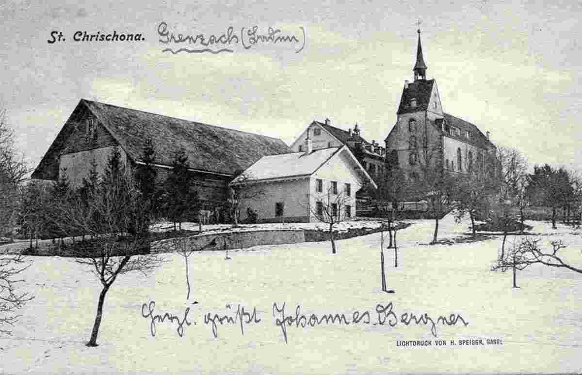 Grenzach-Wyhlen. Grenzach - St Chrischona, 1905
