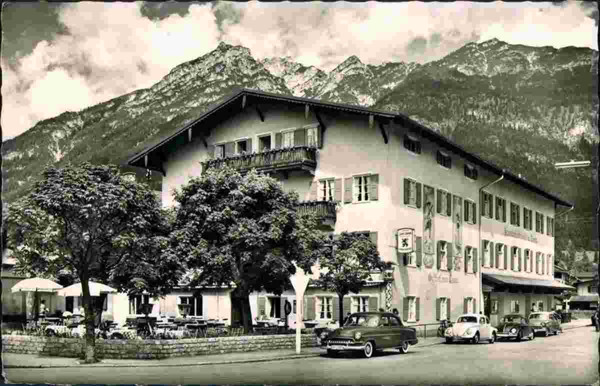 Garmisch-Partenkirchen. Gasthaus zum Lamm, 1968