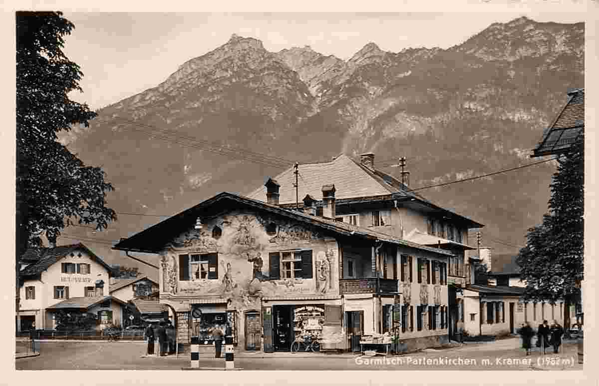 Garmisch-Partenkirchen. Geschäfte