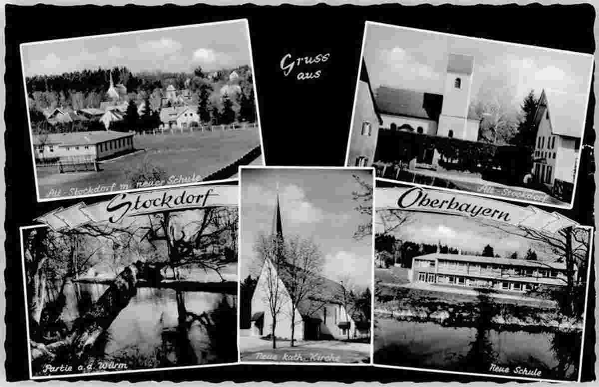 Gauting. Stockdorf - Kirchen und Schulen