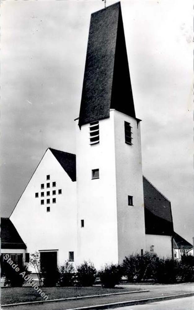 Gilching. Evangelische Kirche, 1966