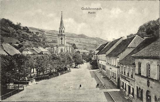 Goldkronach. Marktplatz