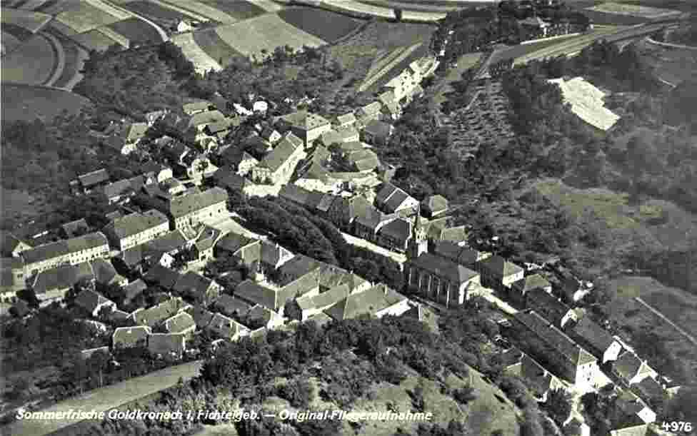 Goldkronach. Panorama der Stadt, 1936