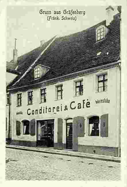 Gräfenberg. Conditorei und Café, 1920