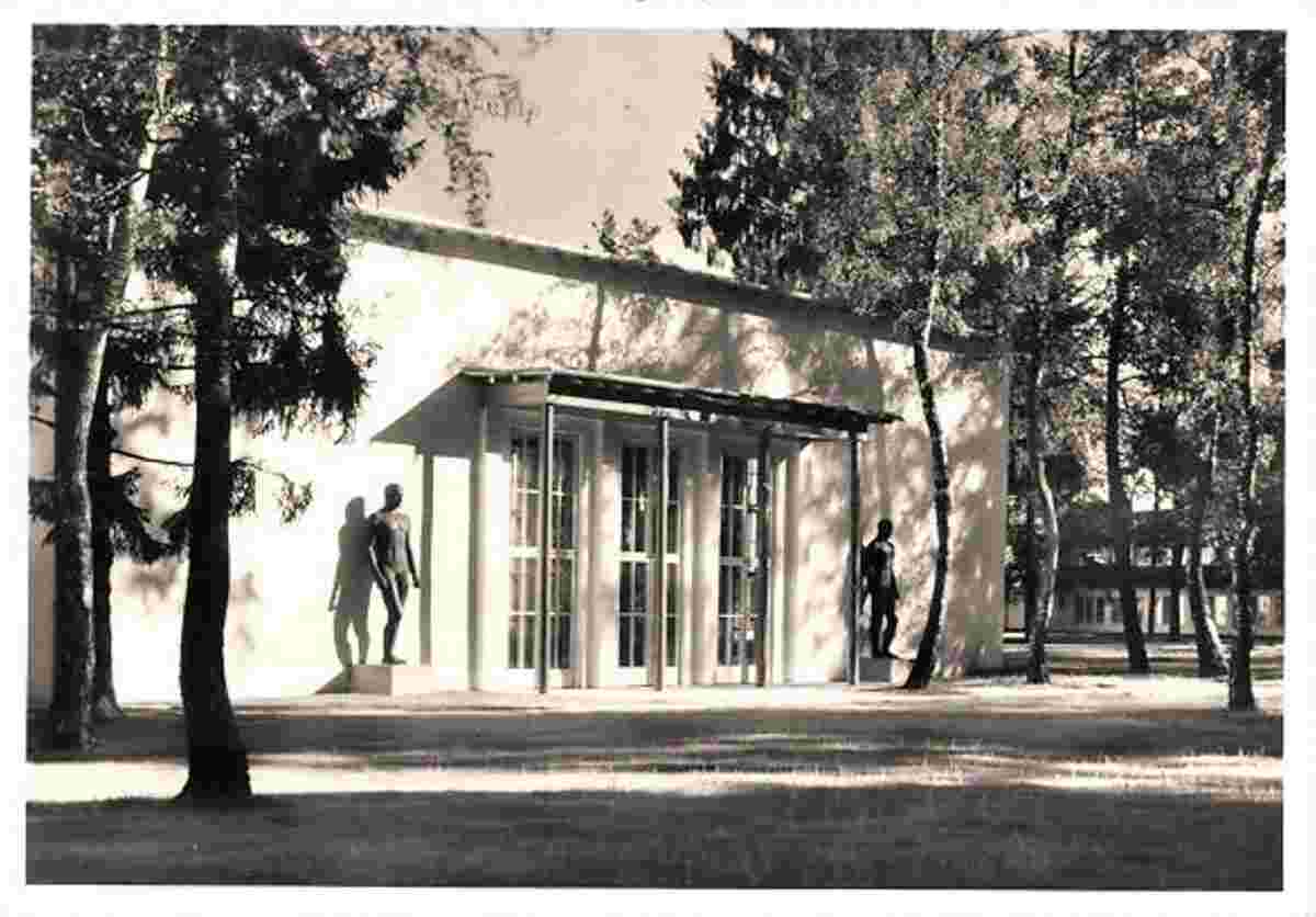 Grünwald. Sportschule, Turnhalle, 1961
