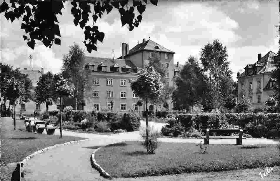 Gunzenhausen. Stadtgarten und Gemeinschaftshaus, 1950-1960
