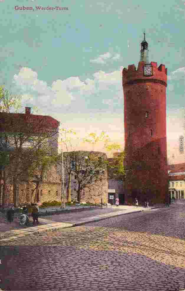 Guben. Werder-Turm, 1914