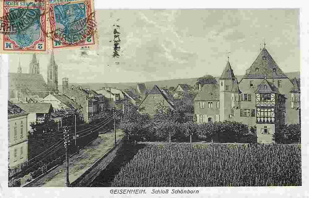 Geisenheim. Schloß Schönborn, 1922