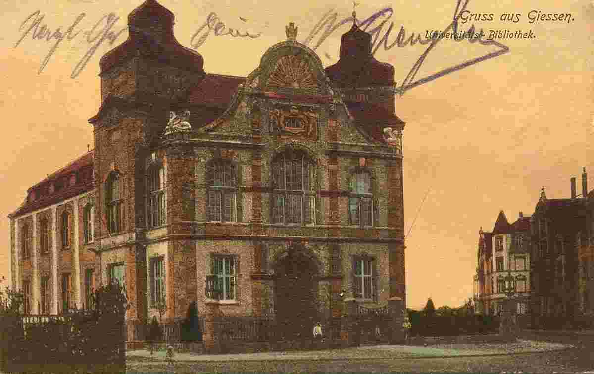 Gießen. Universitäts-bibliothek, 1910
