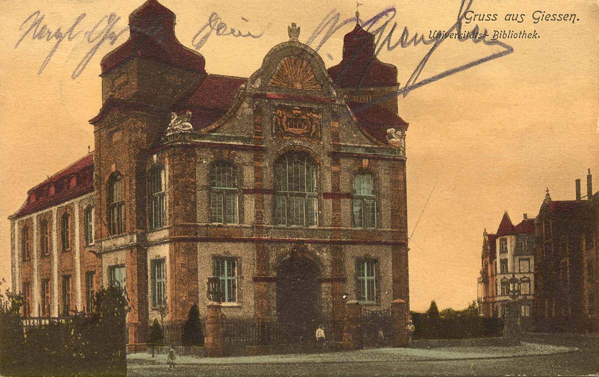 Gießen. Universitäts-bibliothek, 1910