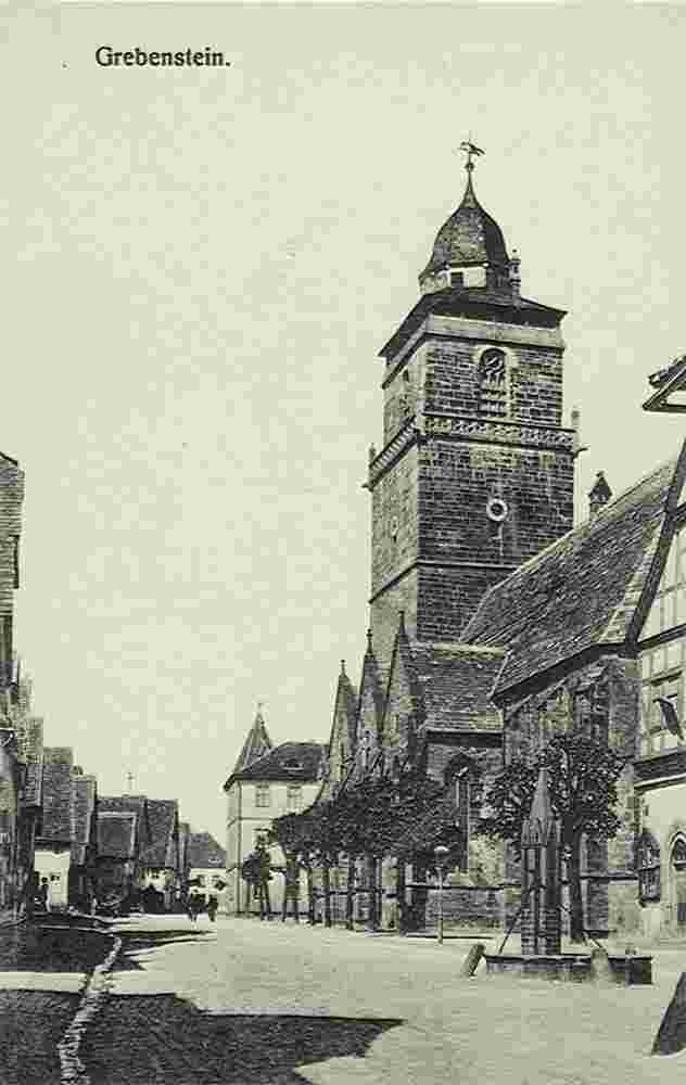 Grebenstein. Kirche, 1920
