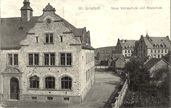 Groß-Umstadt. Neue Volksschule und Realschule