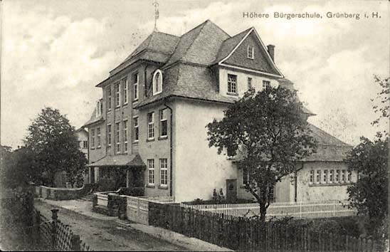 Grünberg (Hessen). Höhere Bürgerschule