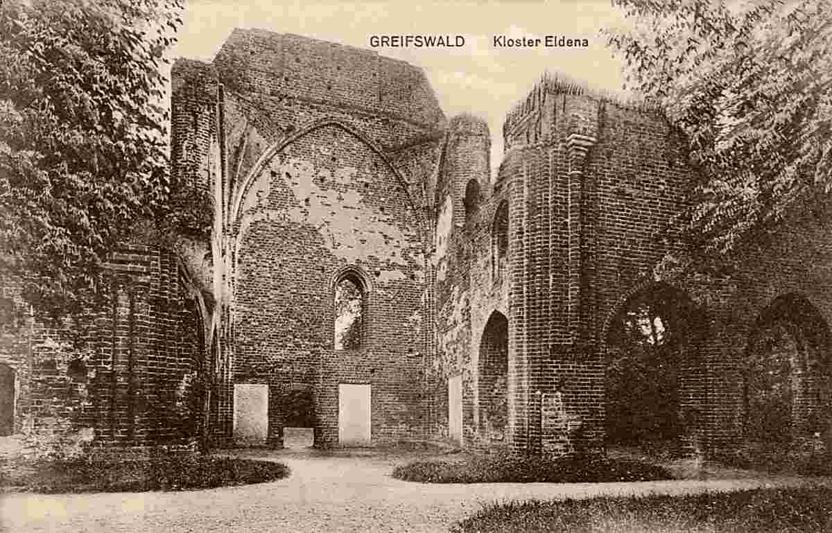 Greifswald. Kloster Eldena, 1922