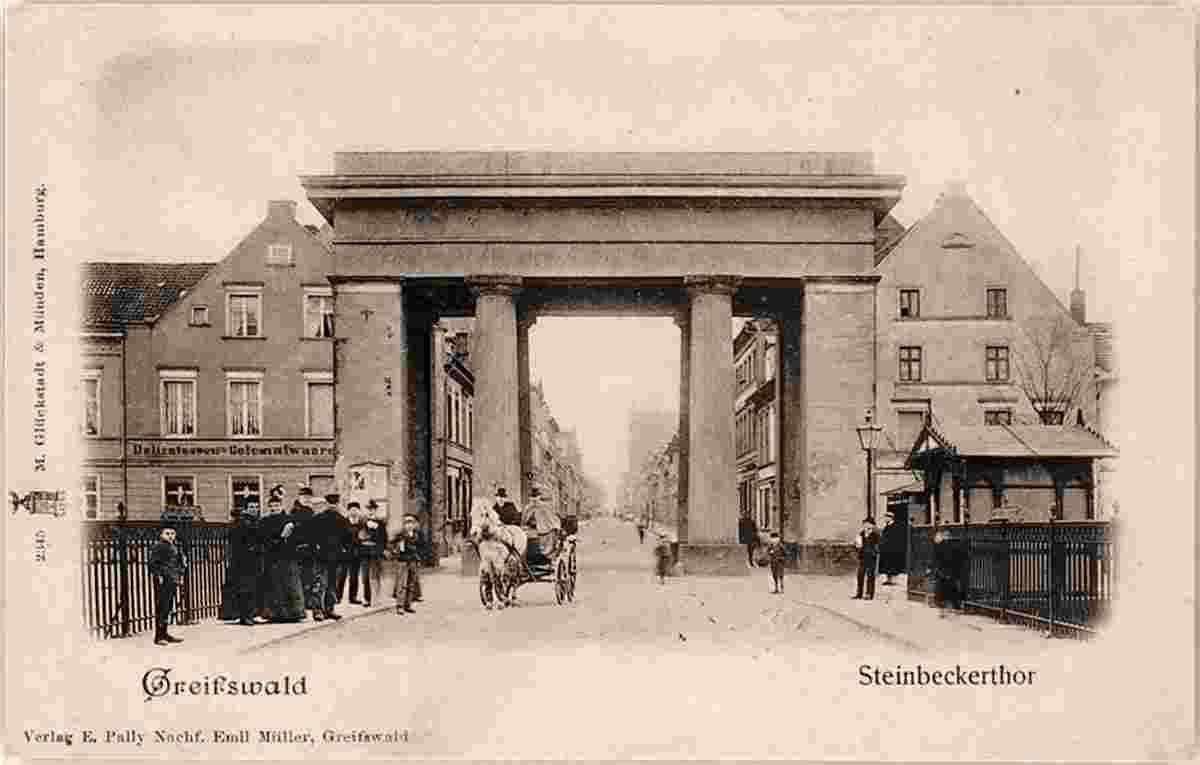 Greifswald. Steinbecker Tor