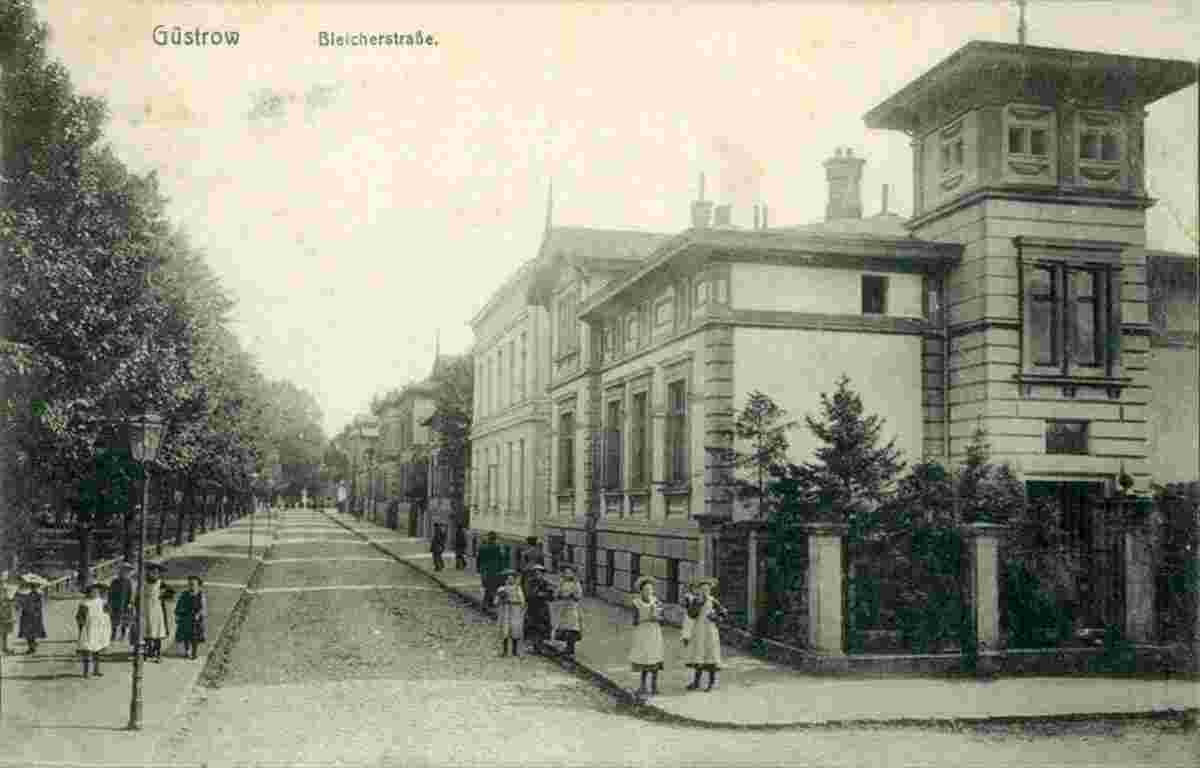 Güstrow. Bleicherstraße, 1918