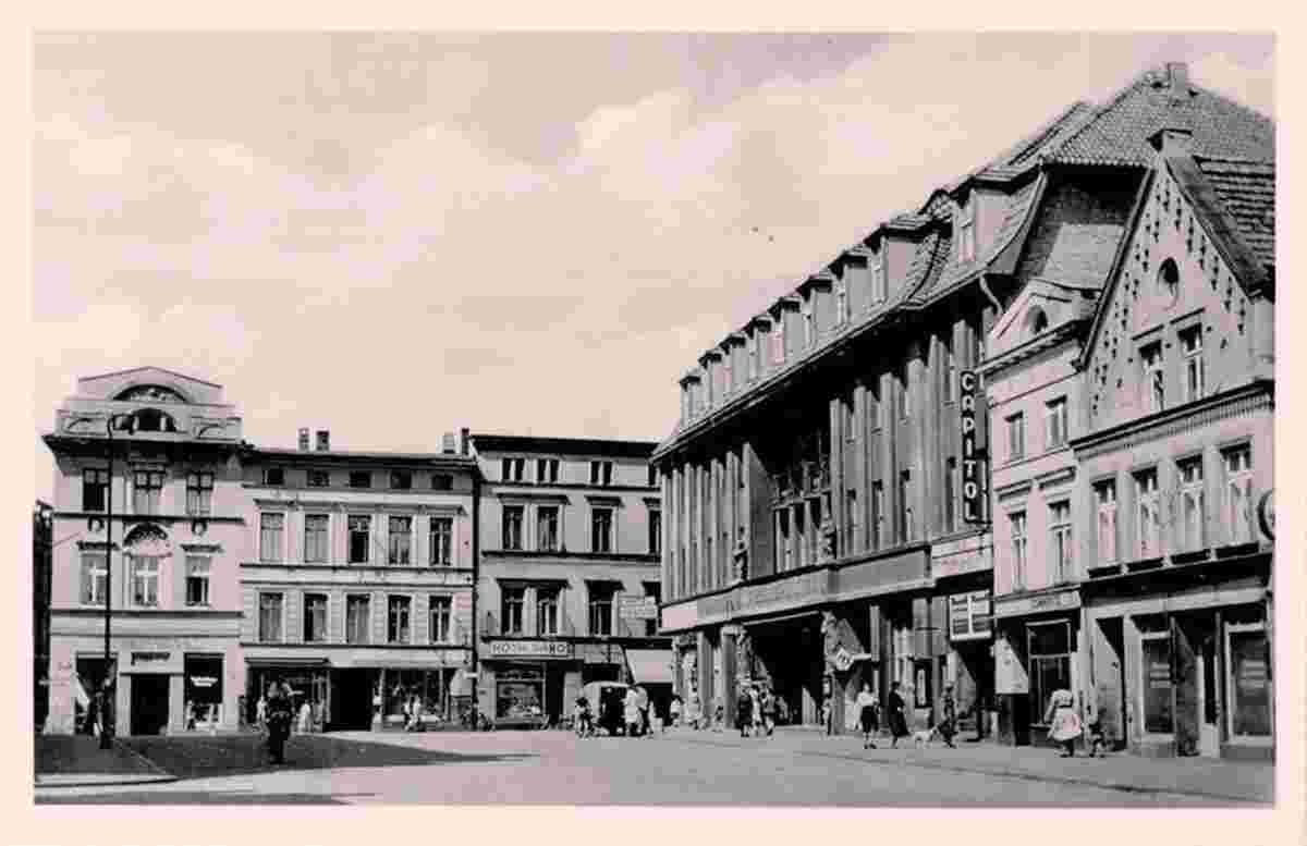 Güstrow. Hotel 'Stadt Güstrow' am Marktplatz