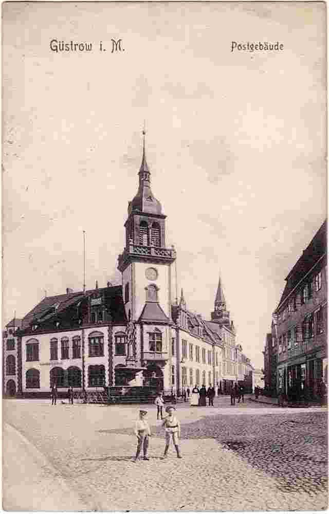 Güstrow. Postamt, 1907