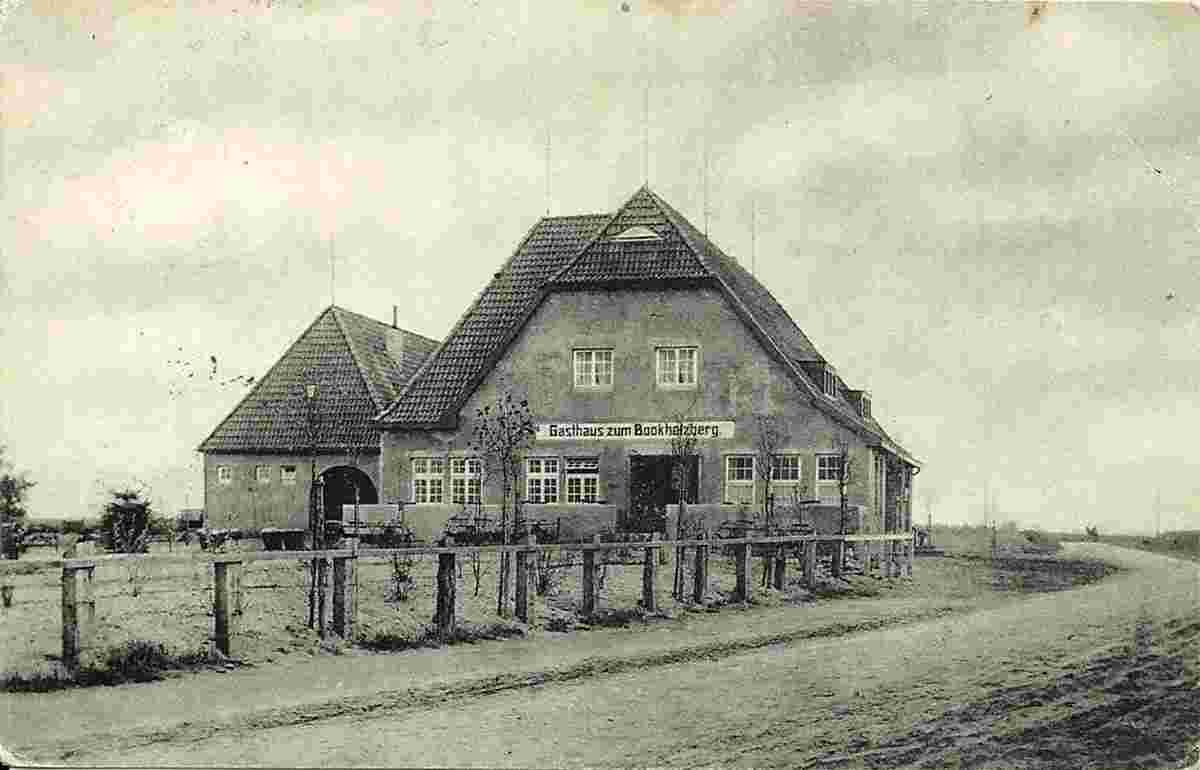 Ganderkesee. Grüppenbühren - Gasthaus zum Bookholzberg, 1912