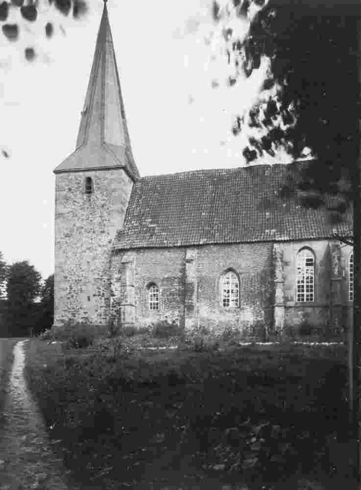 Geeste. Groß Hesepe - Katholische Kirche St Nikolaus um 1900