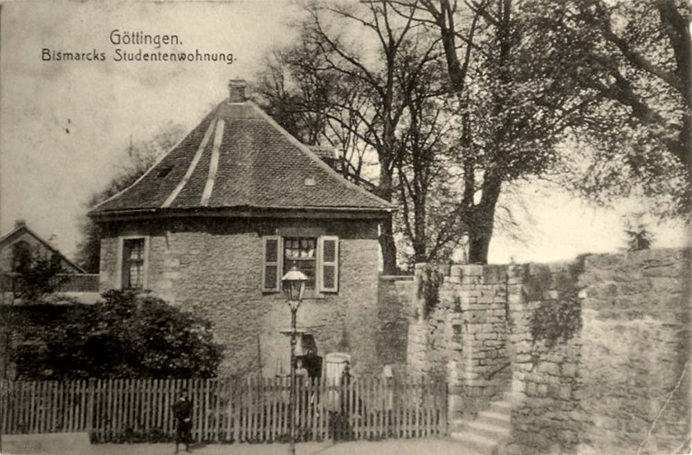 Göttingen. Bismarcks Studenten Wohnung used 1911