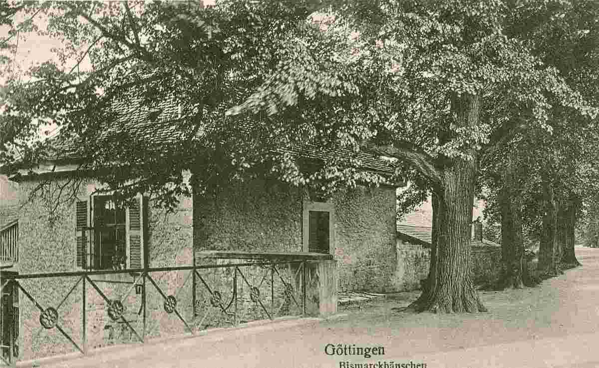 Göttingen. Bismarcks Studenten Wohnung, 1924